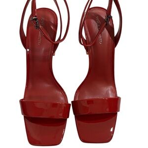 Vince Camuto Glossy Red Heels